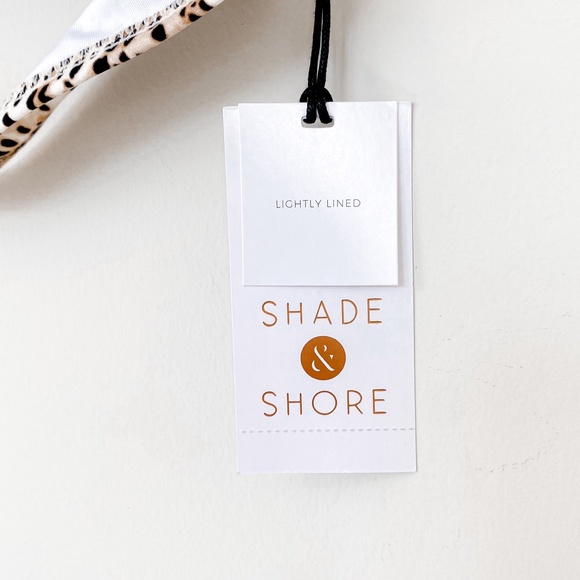 Shade & Shore Animal Print Twist Front Underwire Bikini Top - Picture 3 of 7